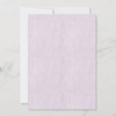 Rustikale Weinflasche Bridal Dusche Einladungen (Rückseite)