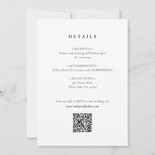 Rustikale Weinkellerei auf einer Hochzeit Einladung (Rückseite)