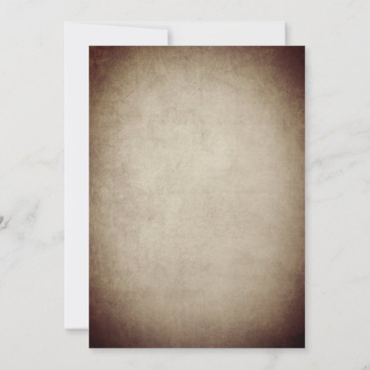 Rustikale Weinkellerei Einladung zur Hochzeit (Rückseite)