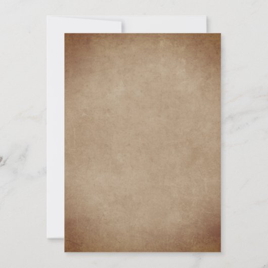 Rustikale Weinkellerei Hochzeit Einladung (Rückseite)