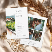 Rustikale Weinkellerei Hochzeit Save The Date