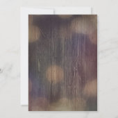 Rustikale Weinkellerei und Hochzeit von String Lig Einladung (Rückseite)