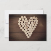 Rustikale Weinkellerei Weingarten Einladung zur Ho (Rückseite)