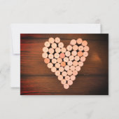 Rustikale Weinkellerei Weingarten Einladung zur Ho (Rückseite)