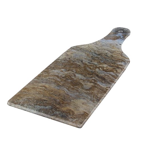 Rustikale Wellen aus Treibholz Schneidebrett (Ecke)