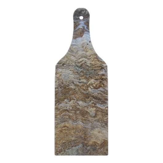 Rustikale Wellen aus Treibholz Schneidebrett (Vorderseite)