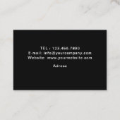 Rustikale Werkzeuge Carpenter Handyman Woodworker Visitenkarte (Rückseite)