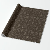 Rustikale Western-Geburtstags-Rodeo-Partys Geschenkpapier (Ungerollt)