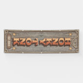 Rustikale Western HONKY TONK Vert ID1318 Banner (Horizontal)