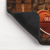 Rustikale Western-Scheunen-hölzerne Mousepad (Ecke)