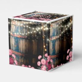 Rustikale Whisky-Eichel-Hochzeit im Freien Geschenkschachtel