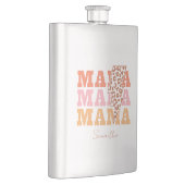 Rustikale Wiederholung "Mama" Flachmann (Rechts)