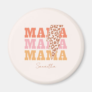 Rustikale Wiederholung "Mama" Magnet
