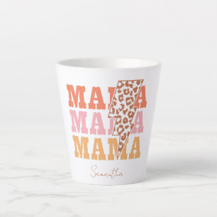 Rustikale Wiederholung "Mama" Milchtasse