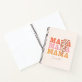Rustikale Wiederholung "Mama" Notizblock (Innenseite)