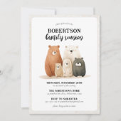 Rustikale Wiedersehen Einladung (Vorderseite)