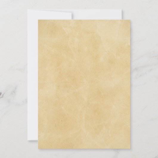 Rustikale Wiedersehen Einladung (Rückseite)