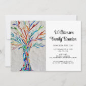 Rustikale Wiedersehen Einladung (Vorderseite)