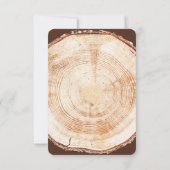 Rustikale Wiedersehen Weekend Lakehouse Einladung (Rückseite)