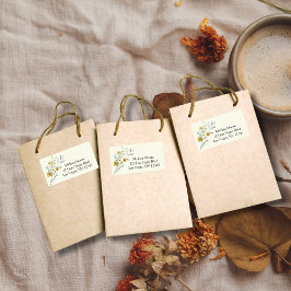 Rustikale Wildblume Babydusche