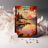 Rustikale Wildblume Boho Brautparty Einladung