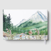 Rustikale Wildblume | Boho Wedding Gästebuch (Rückseite)