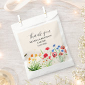 Rustikale Wildblume Garden Spring Wasserfarbenhoch Geschenktütchen (Ausgeschnitten)