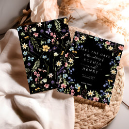 Rustikale Wildblume Garden Wedding Save The Date