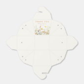 Rustikale Wildblume Hochzeit Geschenkschachtel (Ungefaltet)