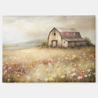 Rustikale Wildblume Magnet