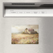 Rustikale Wildblume Magnet (In Situ (Geschirrspüler))