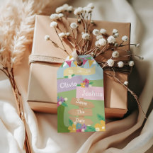 Rustikale Wildblume mit Jagdzeichen Save the Date