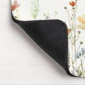 Rustikale Wildblume Mousepad (Ecke)