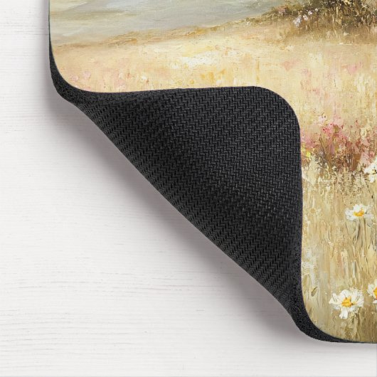 Rustikale Wildblume Mousepad (Ecke)