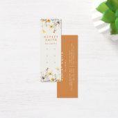 Rustikale Wildblume-Multifunktionsanzeigekarte (Schreibtisch)