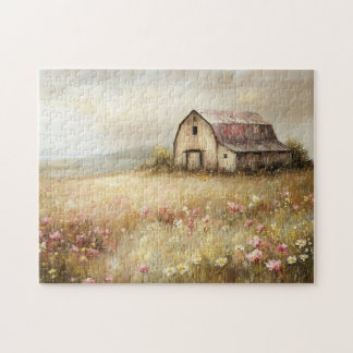Rustikale Wildblume Puzzle
