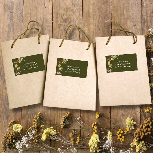 Rustikale Wildblume Salbei-Babydusche