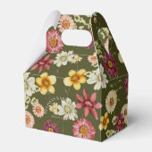 Rustikale Wildblume Salbei-Babydusche Geschenkschachtel (Vorderseite)