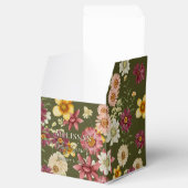 Rustikale Wildblume Salbei-Babydusche Geschenkschachtel (Geöffnet)