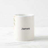 Rustikale Wildblume Trauzeugen Tasse (Mittel)