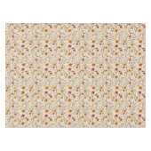 Rustikale Wildblumen - Boho Fall Floral Muster Tischdecke (Vorderseite (Horizontal))