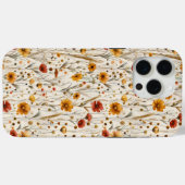 Rustikale Wildblumen - Boho-Herbstblumenmuster Case-Mate iPhone Hülle (Rückseite (Horizontal))