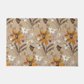 Rustikale Wildblumen Fußmatte (Vorderseite)