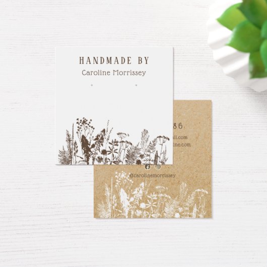 Rustikale Wildblumen mit Grafikkarte (Schreibtisch)