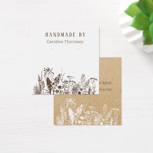 Rustikale Wildblumen mit Grafikkarte (Schreibtisch)