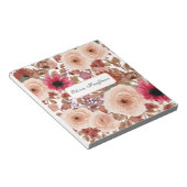 Rustikale Wildblumen Notizblock (angewinkelt)