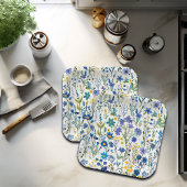 Rustikale Wildblumen Pappteller