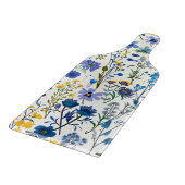 Rustikale Wildblumen Schneidebrett (Ecke)
