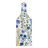 Rustikale Wildblumen Schneidebrett (Vorderseite)