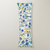 Rustikale Wildblumen Seitenschläferkissen (Vorderseite Vertikal)